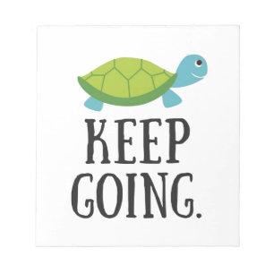 Keep Going Notepad