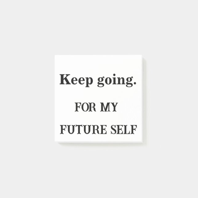 Keep Going – Personalized Sticky Note Motivation (Front)