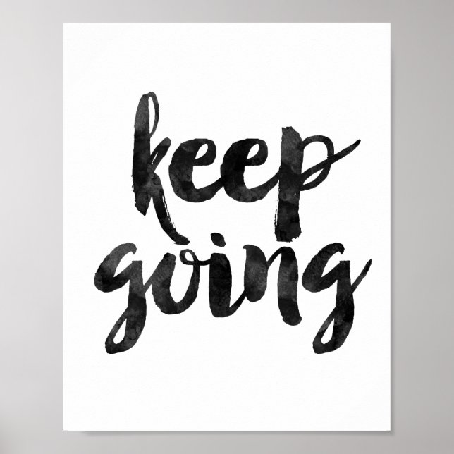 Keep Going Poster (Front)