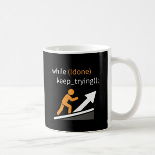 “Keep Going” Programmer Motivation Mug