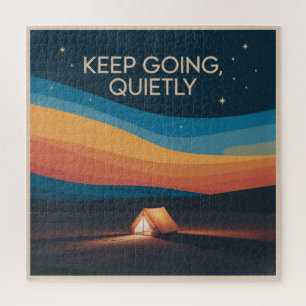 Keep Going, Quietly Jigsaw Puzzle