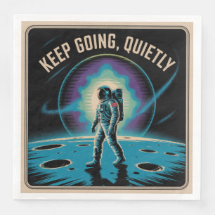 Keep Going, Quietly Napkin