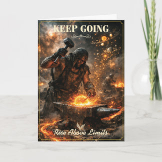 Keep Going – Rise Above Limits Card