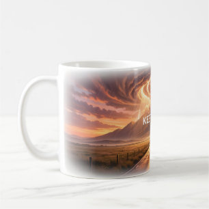 🌈 Keep Going Storm and Rainbow Panoramic Mug