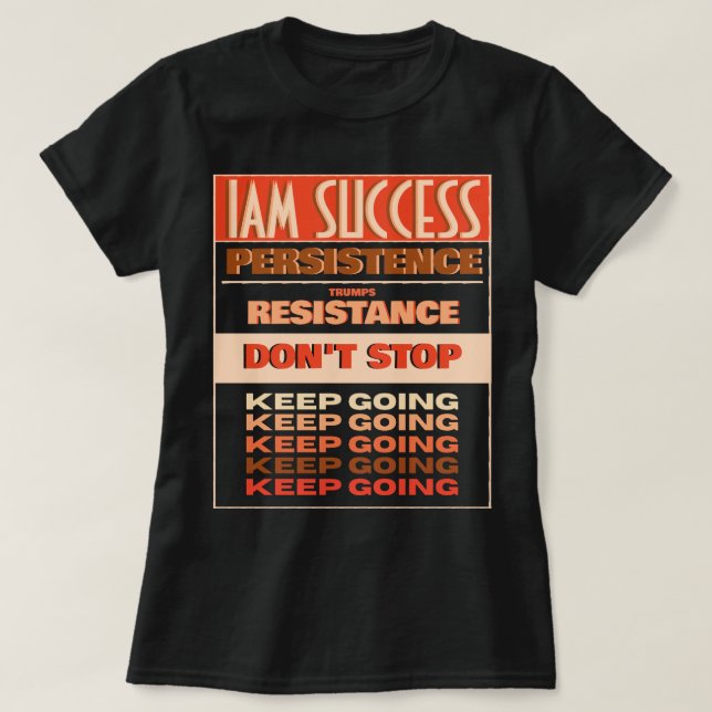 KEEP GOING T-Shirt (Design Front)