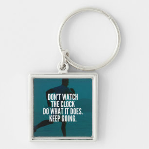 Keep Going - Workout Motivational Key Ring