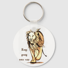 keep going your way  key ring