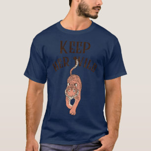 Keep Her Wild Tiger Boho Bohemian T-Shirt