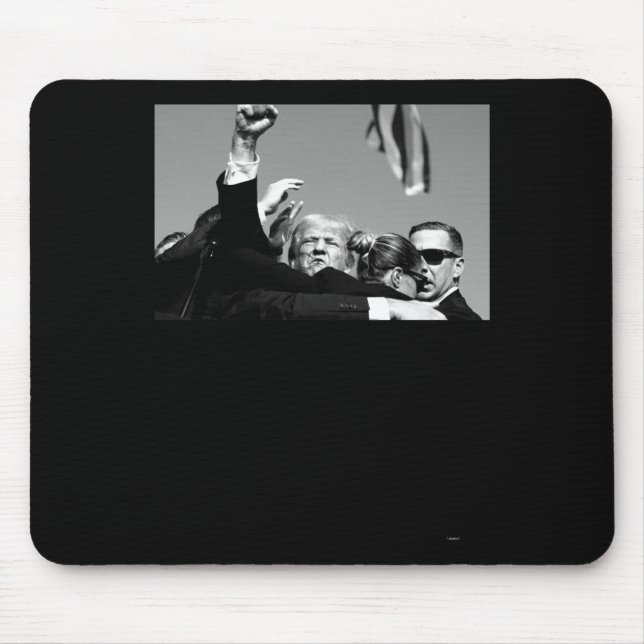 Keep Him Down Bulletproof Trump 2024  Mouse Pad (Front)