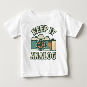 Keep it analog baby T-Shirt