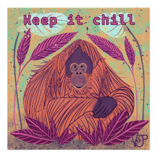 Keep it chill poster