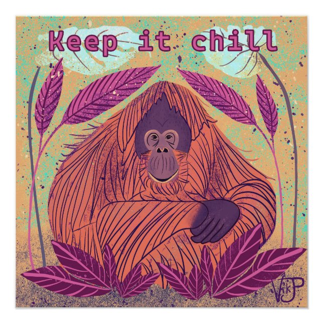 Keep it chill poster (Front)