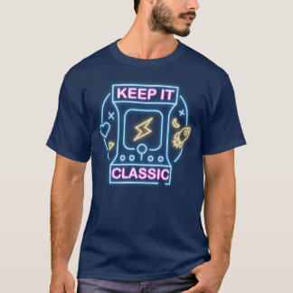 Keep It Classic Retro 90s Arcade Games T-Shirt