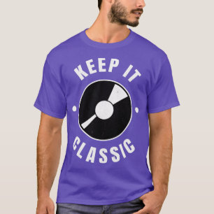 Keep It Classic Vinyl Records DJ Vinyl LP Collecto T-Shirt