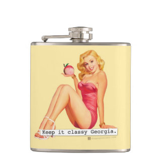 Keep it Classy Georgia Hip Flask
