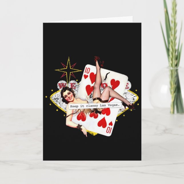 Keep it Classy Las Vegas Card (Front)
