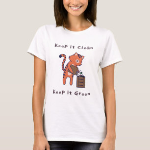 Keep It Clean Keep It Green Eco Friendly Home T-Shirt