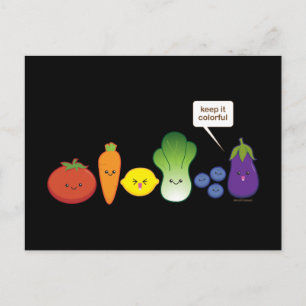 Keep It Colourful! Postcard