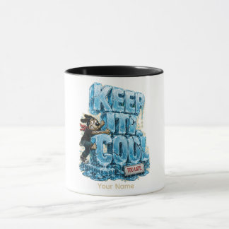 Keep It Cool Funny Spreadsheet Humour Shirt Mug