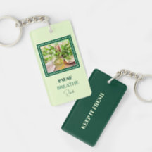 Keep It Fresh Mint Green Keychain