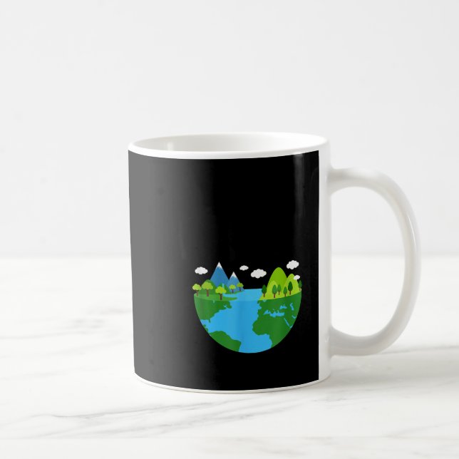 Keep It Green Earth Day Planet Environmental Aware Coffee Mug (Right)
