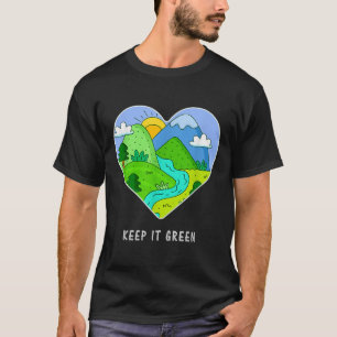 Keep It Green Save The Planet Earth Day 2021 Gift T-Shirt