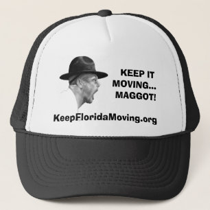 Keep It Moving ... Drill Sergeant hat
