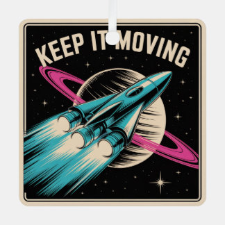 Keep It Moving Metal Tree Decoration