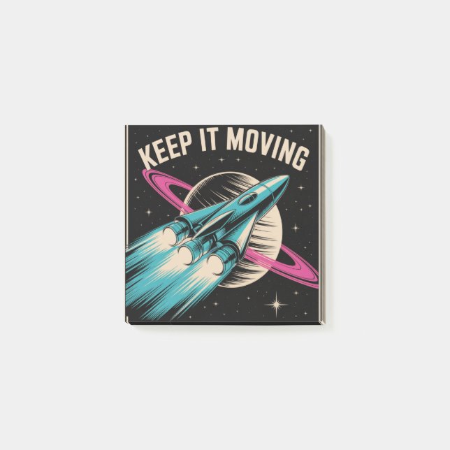Keep It Moving Post-it Notes (Front)