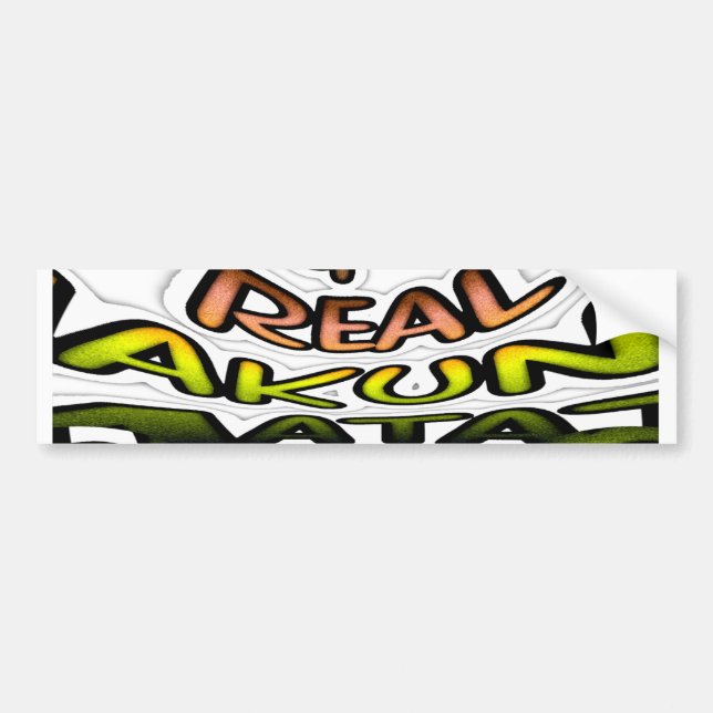 Keep It Real: Kaleidoscope Art Print/Graphic Bumper Sticker (Front)