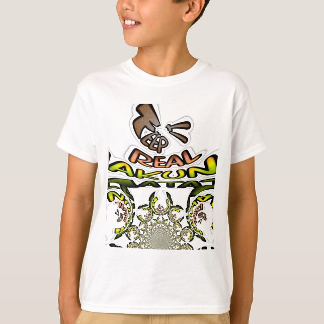 Keep It Real: Kaleidoscope Art Print/Graphic T-Shirt (Front)