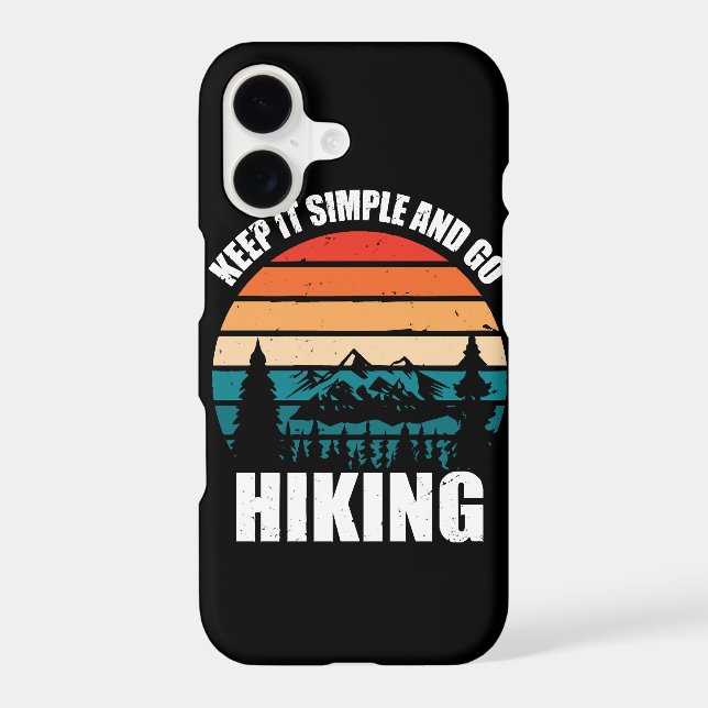 Keep It Simple And Go Hiking (Back)
