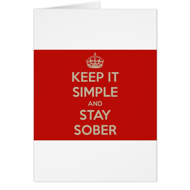 Keep It Simple and Stay Stober (Front)