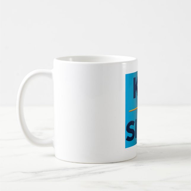 Keep It Simple Coffee Mug (Left)
