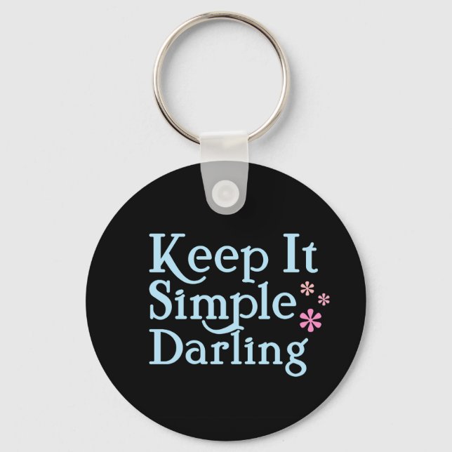 Keep it Simple Keychain (Front)