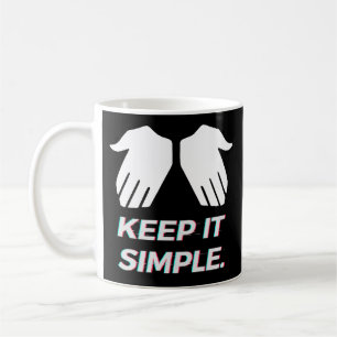 KEEP IT SIMPLE Khaby Lame Coffee Mug