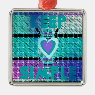 Keep it simple metal tree decoration