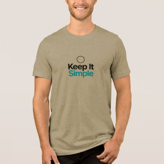 Keep It Simple - Minimal Design KISS Shirt