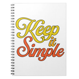Keep It Simple Notebook (Yellow)
