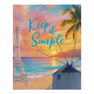 Keep it simple poster