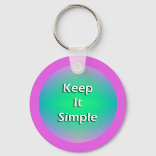 Keep It Simple Round Key Ring