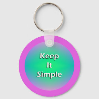 Keep It Simple Round Key Ring