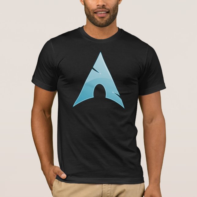 Keep It Simple, Stupid - Arch Linux T-Shirt (Front)