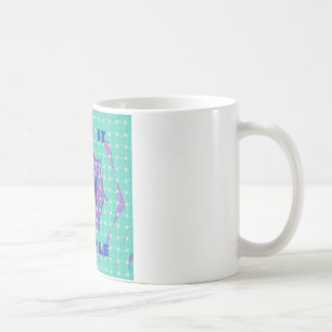 Keep It Simple: The Royal Clarity Pattern Art  Coffee Mug