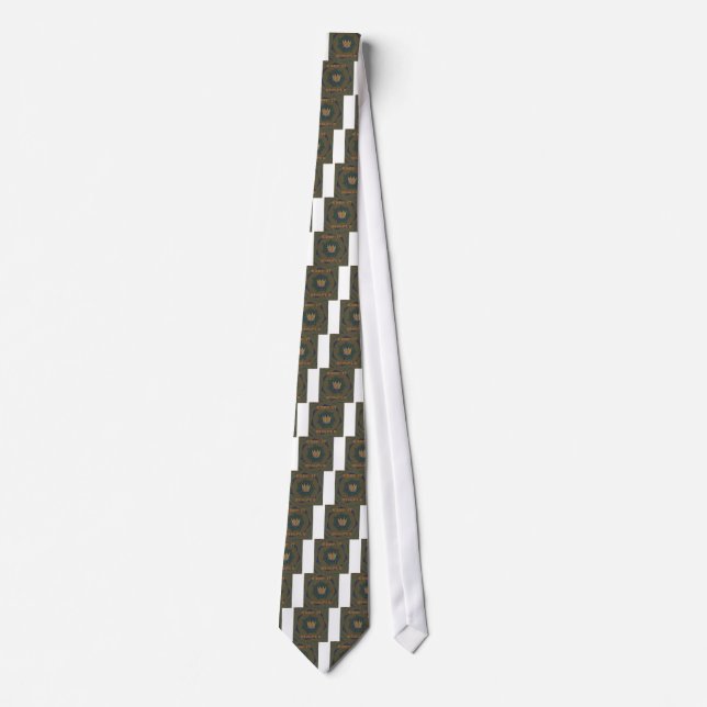 Keep It Simple: The Royal Clarity Pattern Design Tie (Front)