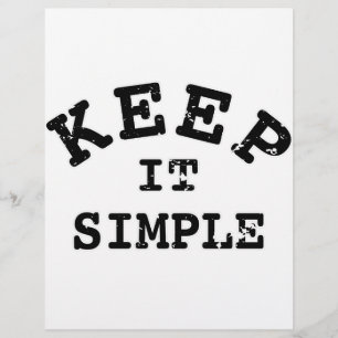 Keep It Simple Typography