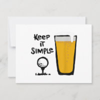 Keep It Simples Funny Golf Beer