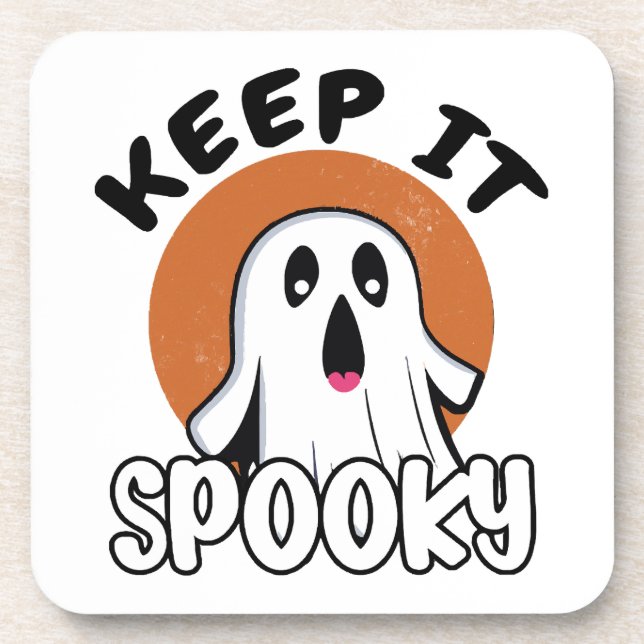 Keep it spooky coaster (Front)