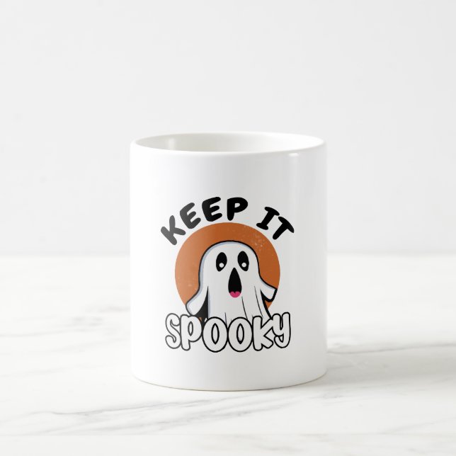 Keep it spooky coffee mug (Center)