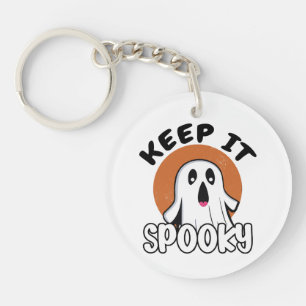 Keep it spooky key ring